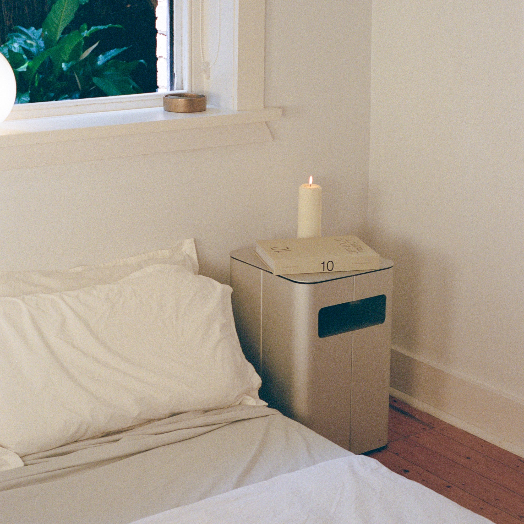 Gadroon Bedside Table