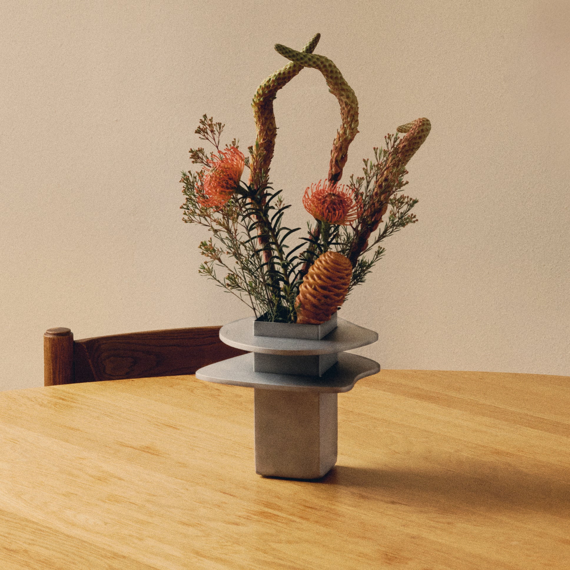 Flange Vase