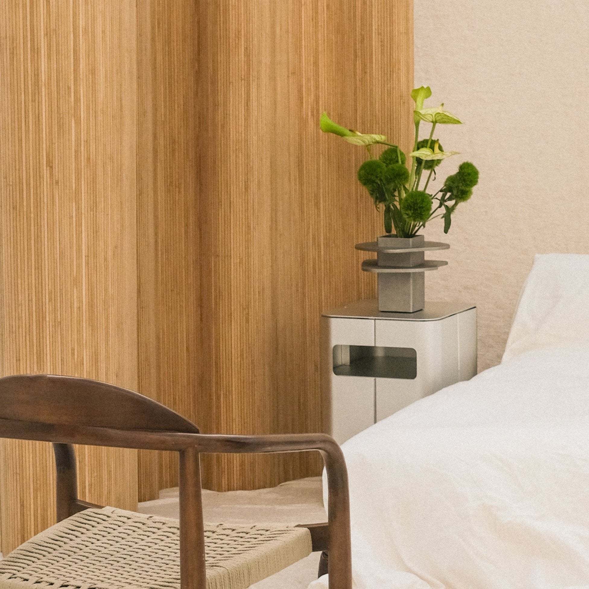 Gadroon Bedside Table